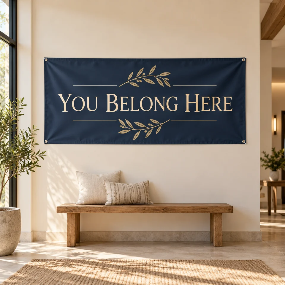 Vinyl Banner illustrative example