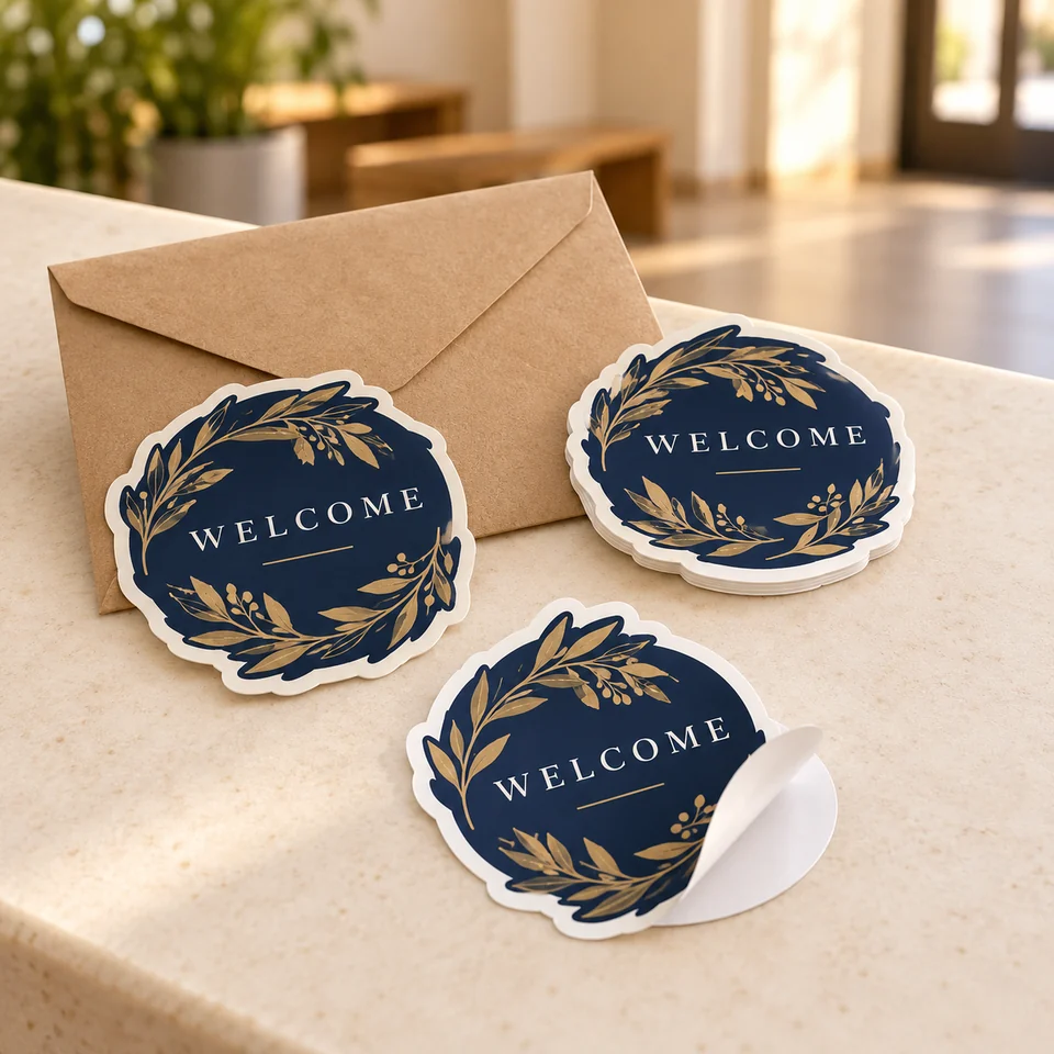 Die-Cut Sticker illustrative example