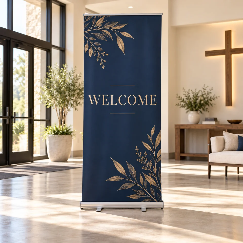 Retractable Banner illustrative example