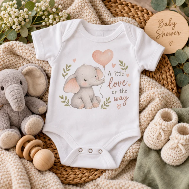 Baby showers generic onesie inspiration