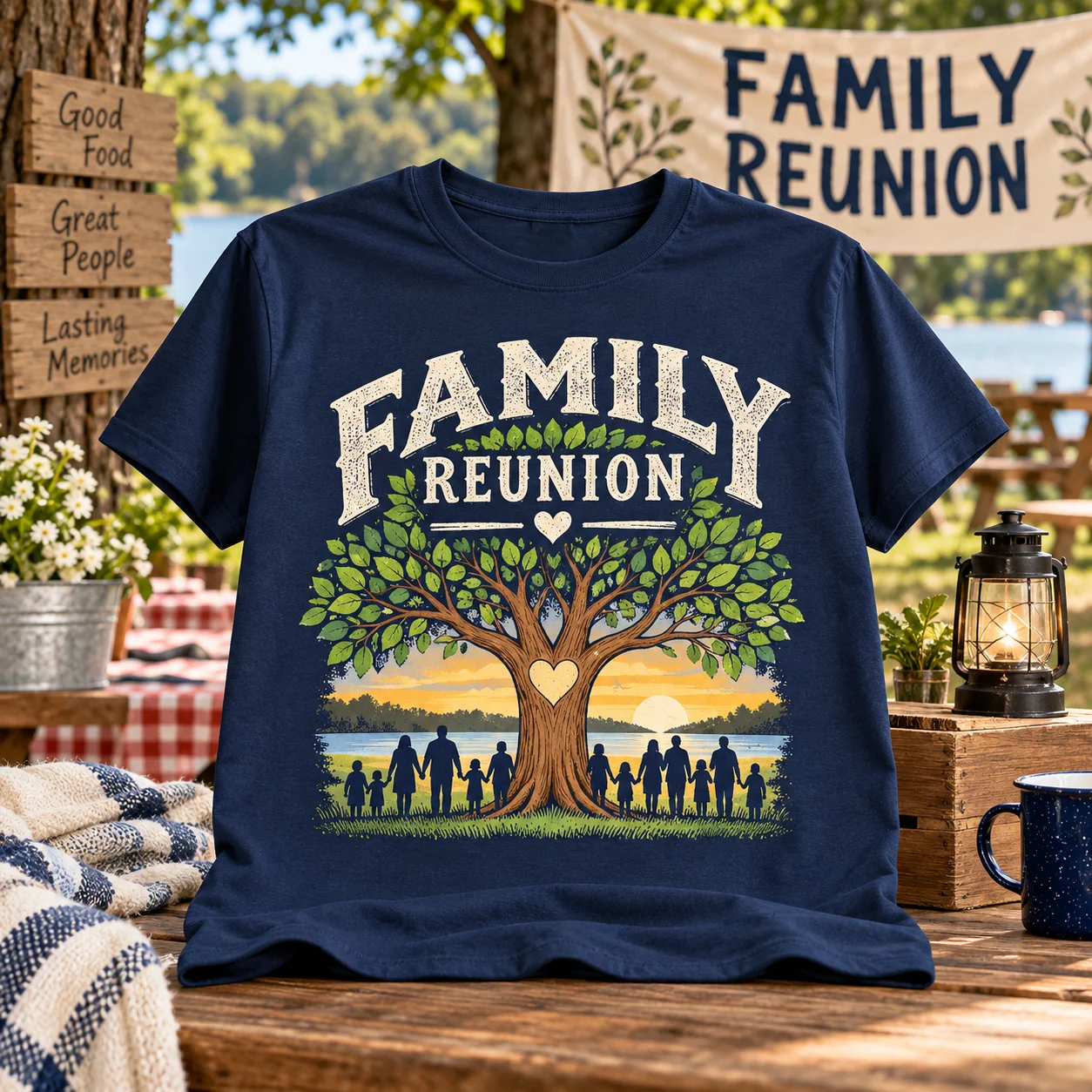 Family reunions Wear it together printing inspiration