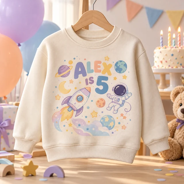 Custom print generic toddler sweatshirt inspiration