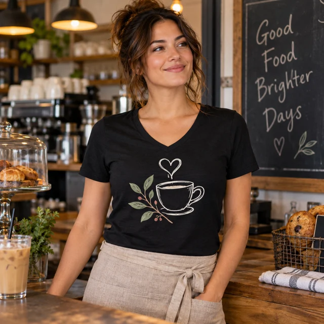 Restaurants & cafés generic vneck inspiration