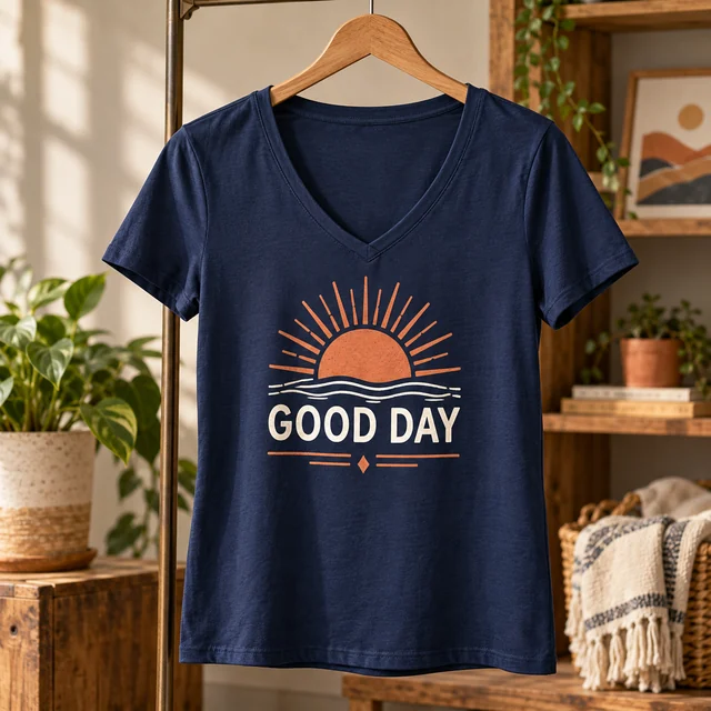 Custom print generic vneck inspiration