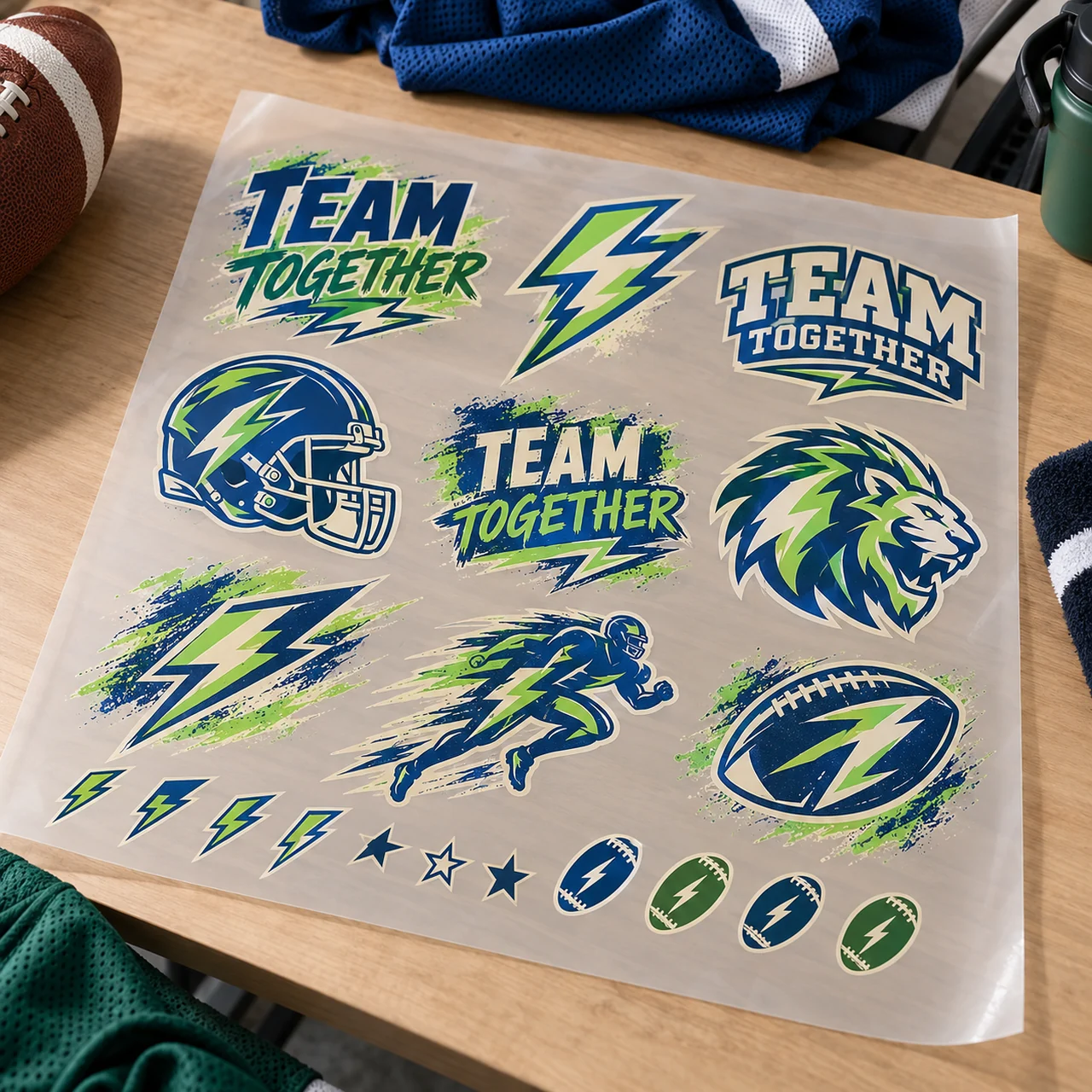 Custom DTF Gang Sheet 22 x 12 in