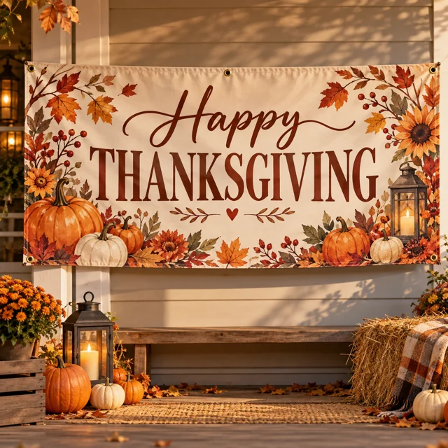 Thanksgiving banner inspiration