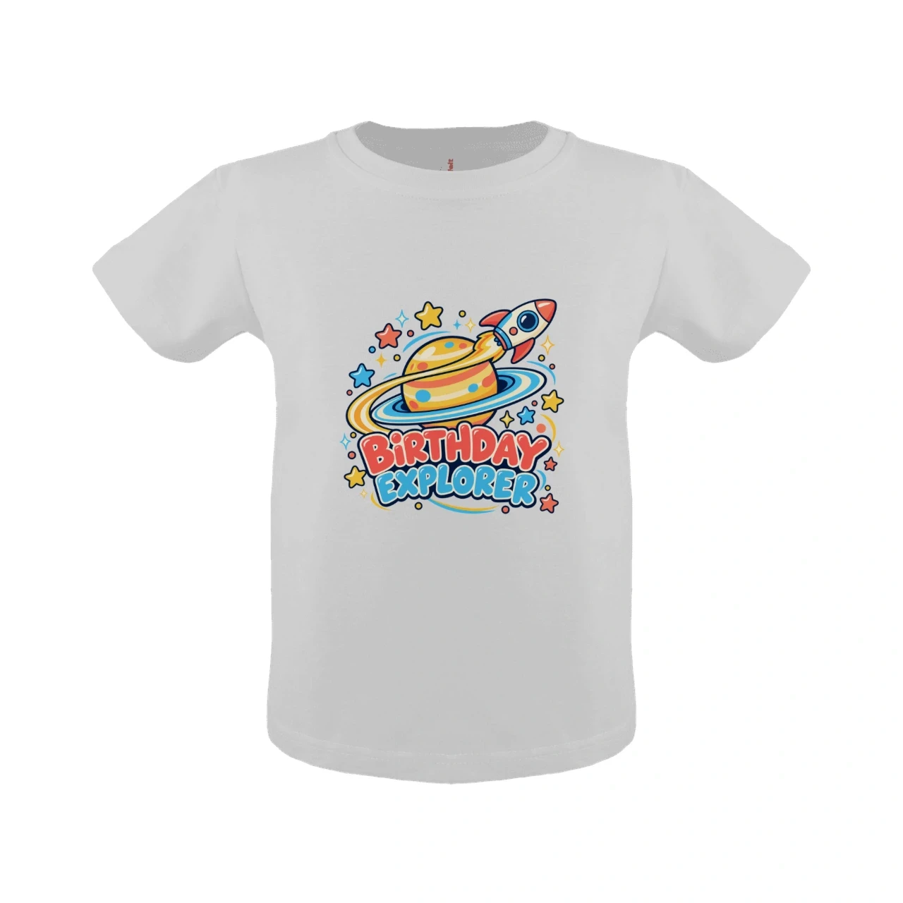 Birthday Explorer printed on Custom Toddler T-Shirt