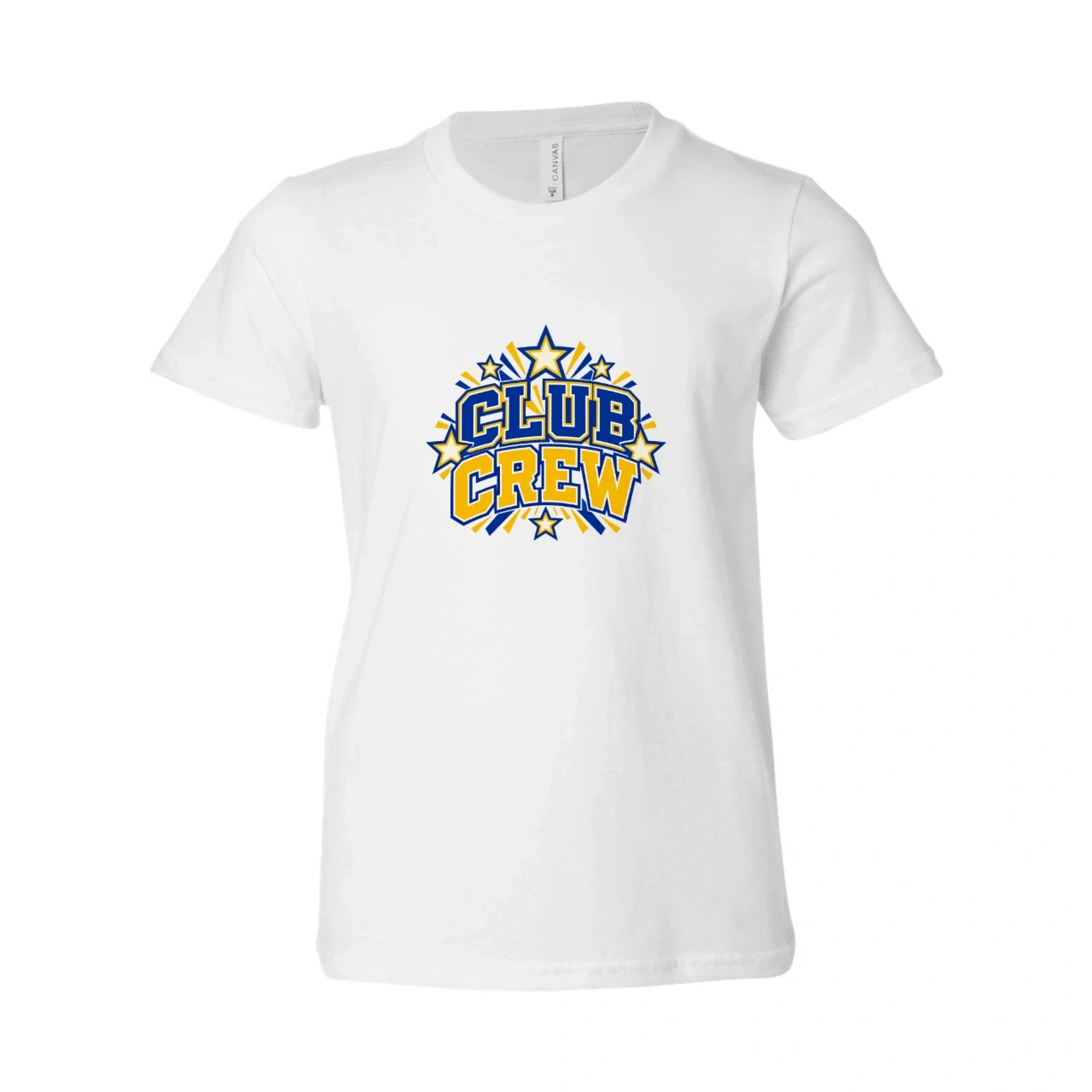 Club Crew printed on Custom Youth T-Shirt