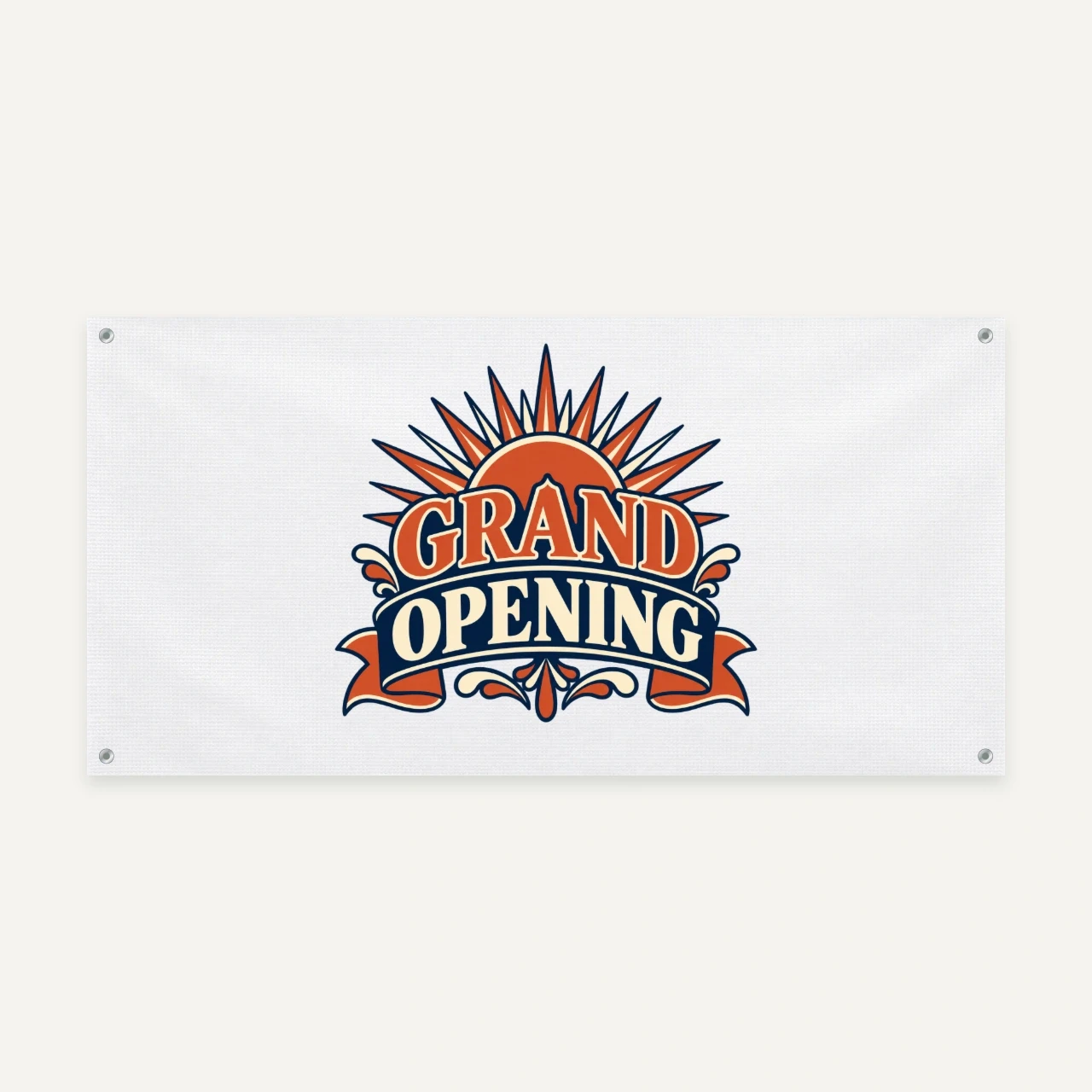 Grand Opening printed on Vinyl Banner