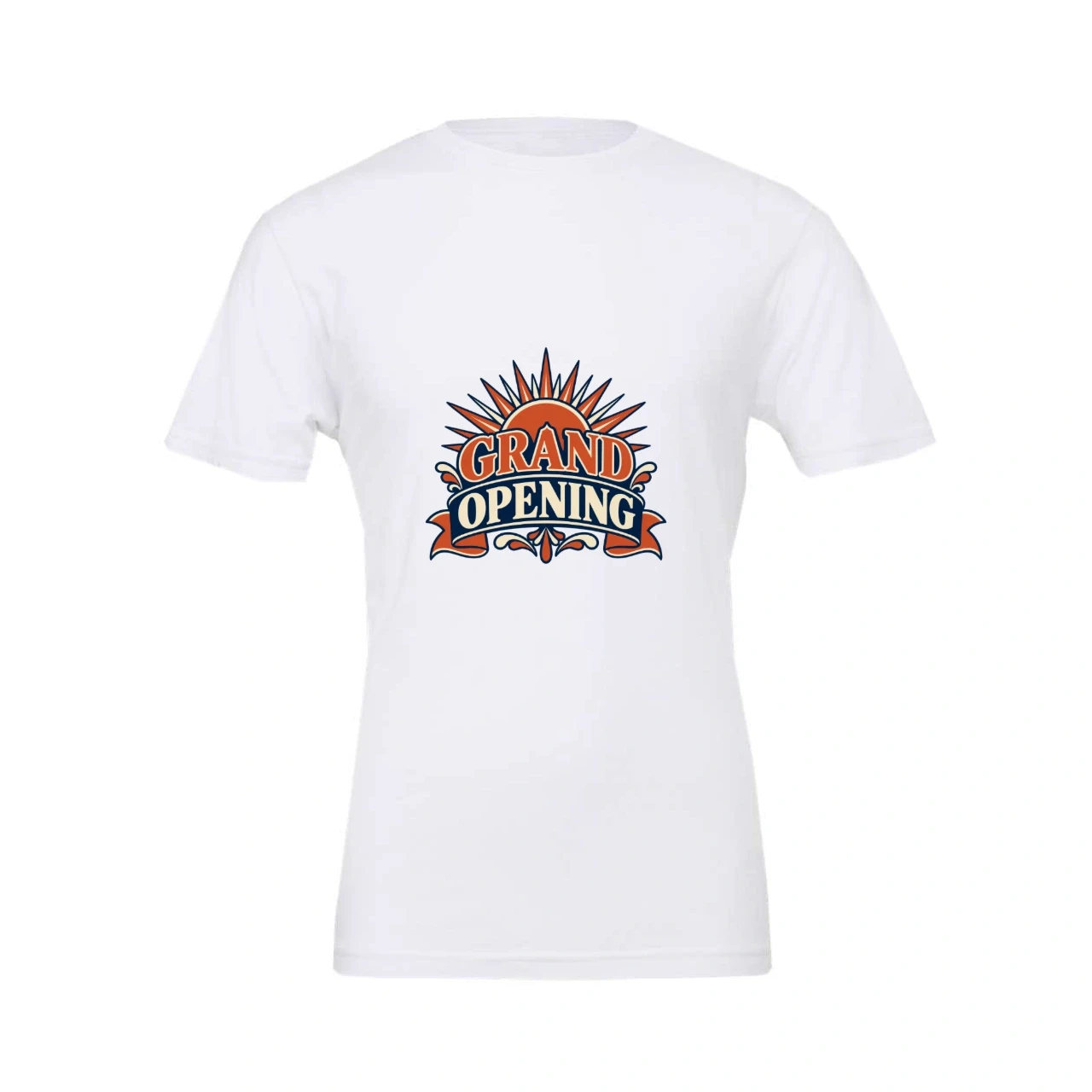 Grand Opening printed on Custom Unisex T-Shirt