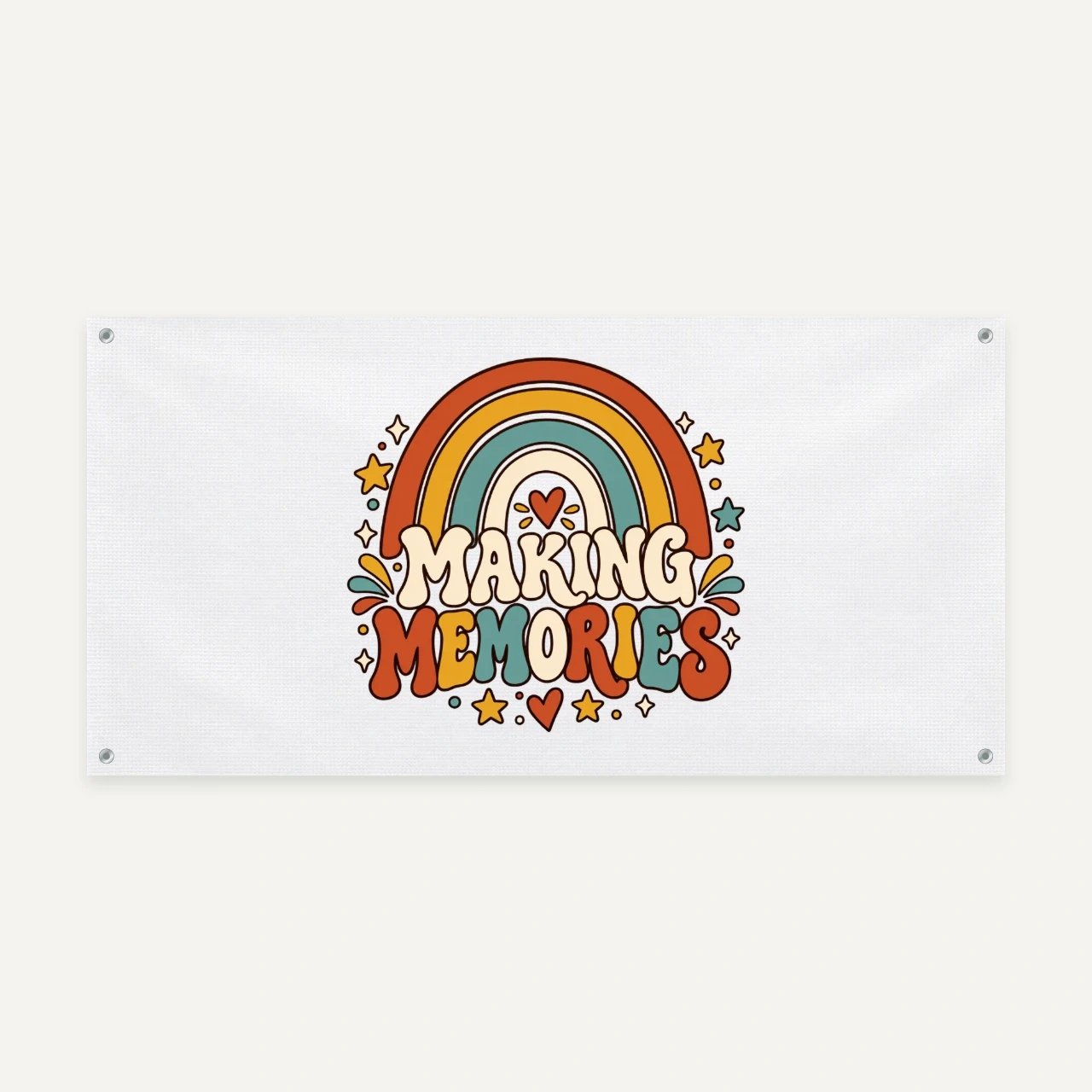 Making Memories printed on Vinyl Banner