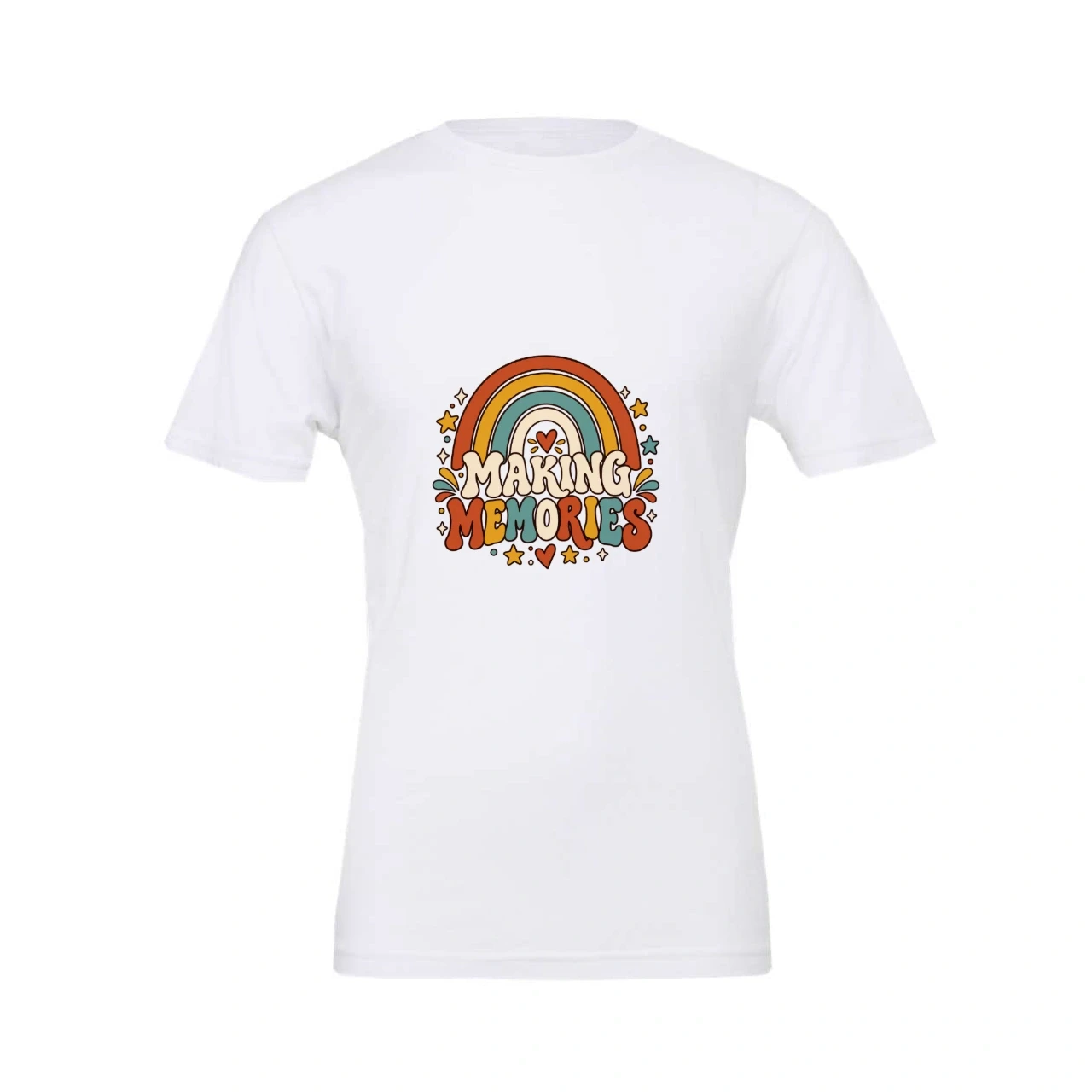 Making Memories printed on Custom Unisex T-Shirt