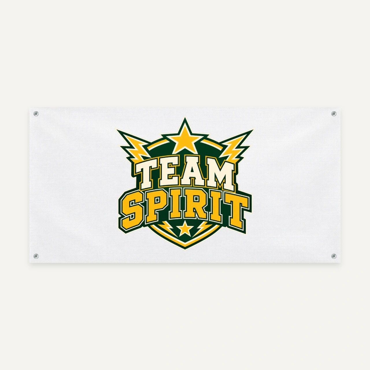 Team Spirit printed on Vinyl Banner