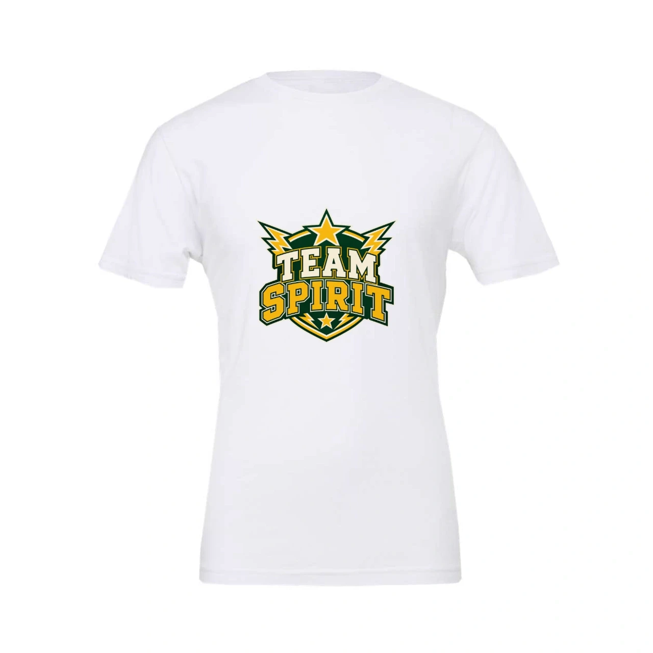 Team Spirit printed on Custom Unisex T-Shirt