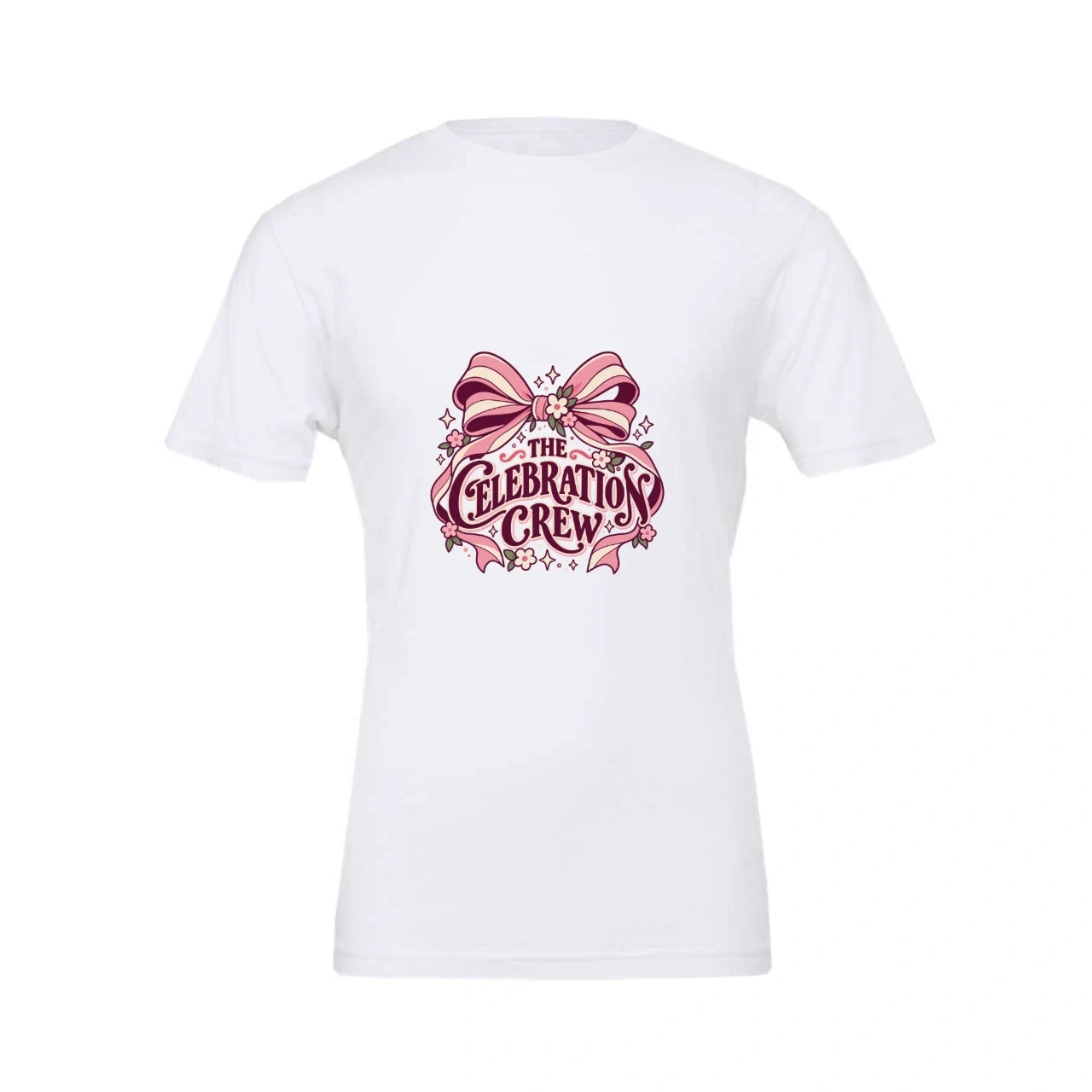 The Celebration Crew printed on Custom Unisex T-Shirt