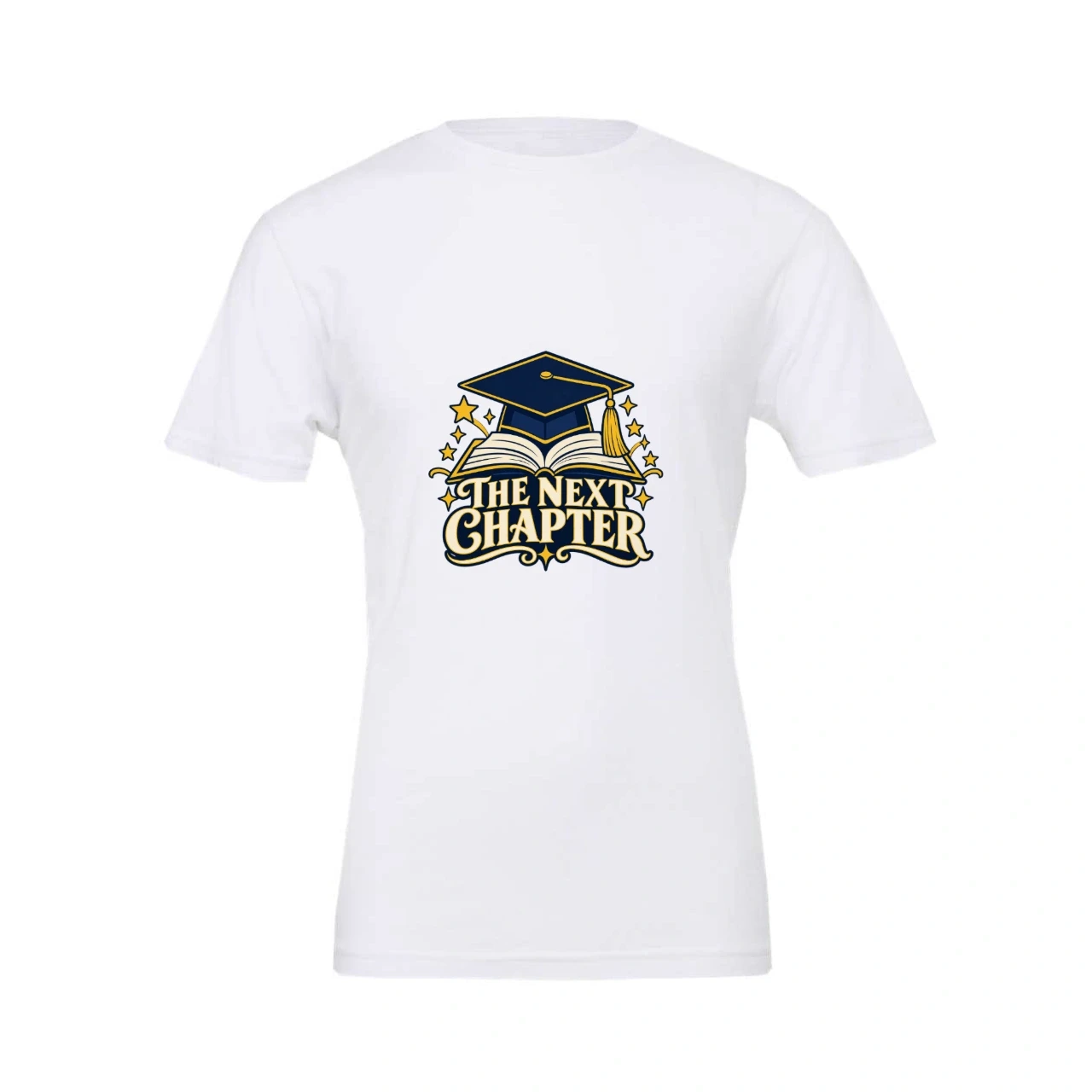 The Next Chapter printed on Custom Unisex T-Shirt
