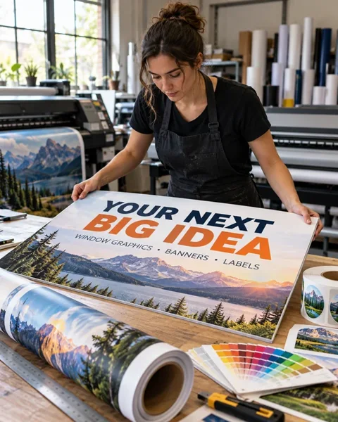 Business print planning · Community business lifestyle printing idea