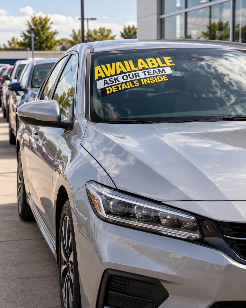Vehicle window decals · Houston neighborhood illustrative printing inspiration