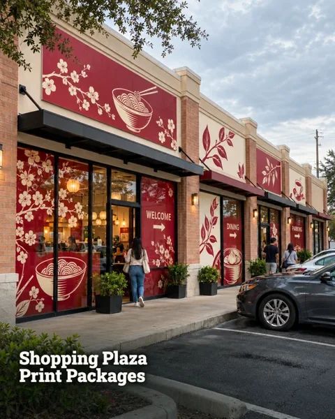 Neighborhood business printing · Houston neighborhood lifestyle printing idea