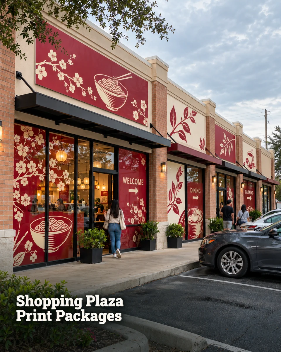 Neighborhood business printing · Houston neighborhood inspiration