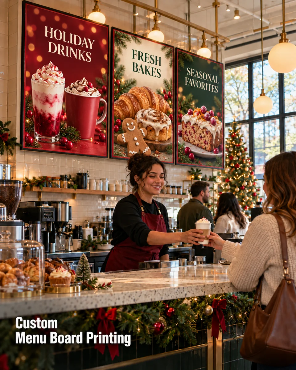 Menu Board · Cafe & local shop inspiration