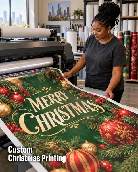 Christmas · Cafe & local shop lifestyle printing idea