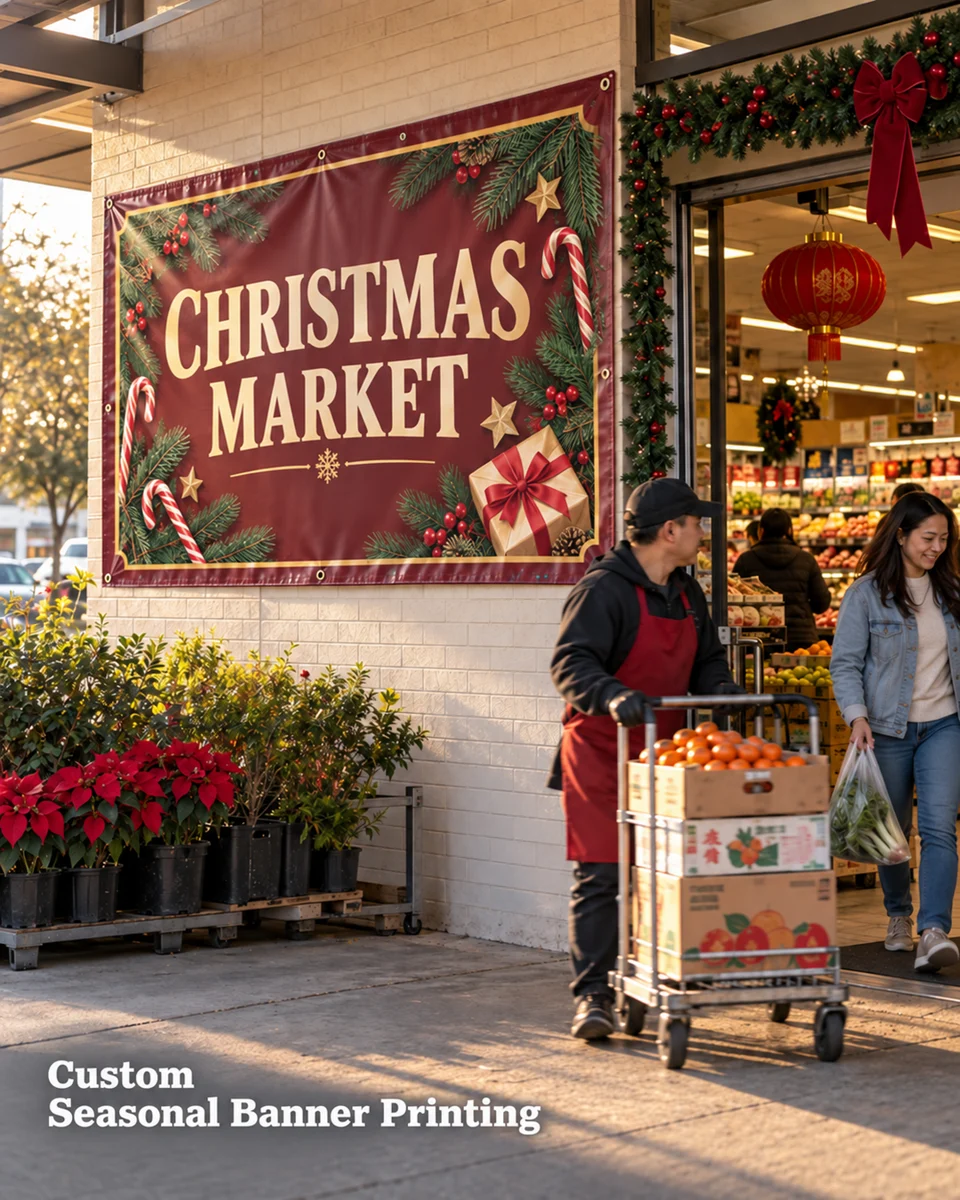 Seasonal Banner · Houston neighborhood