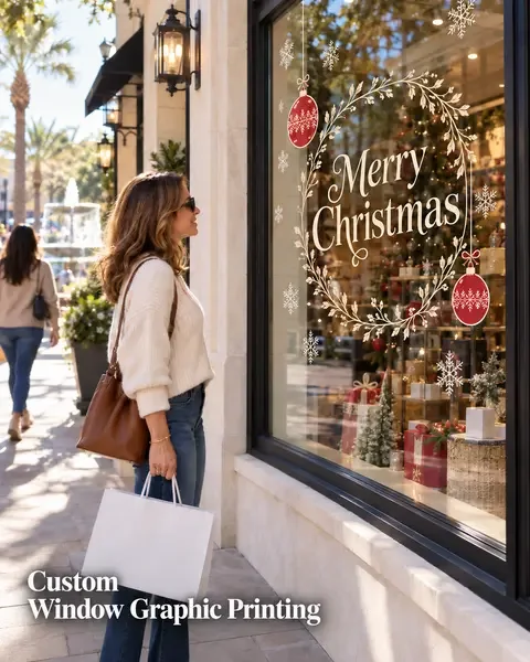 Window Graphic · Retail & events lifestyle printing idea