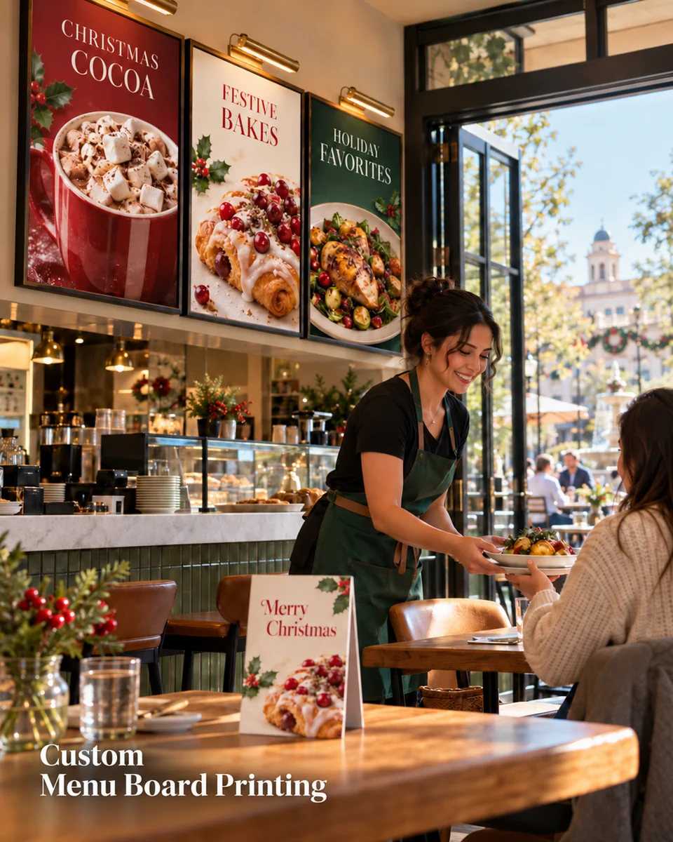 Menu Board · Retail & events inspiration