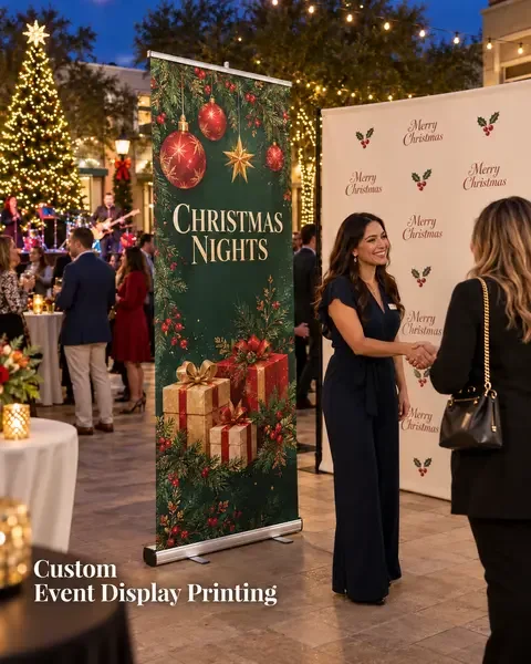 Event Display · Retail & events lifestyle printing idea