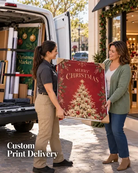 Print Delivery · Retail & events lifestyle printing idea