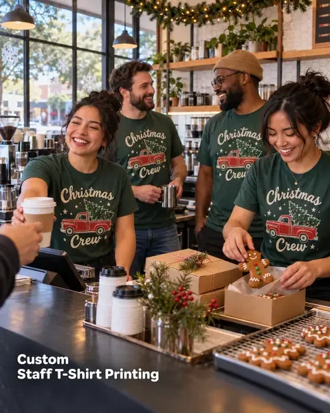 Staff T-Shirt · Neighborhood favorites lifestyle printing idea