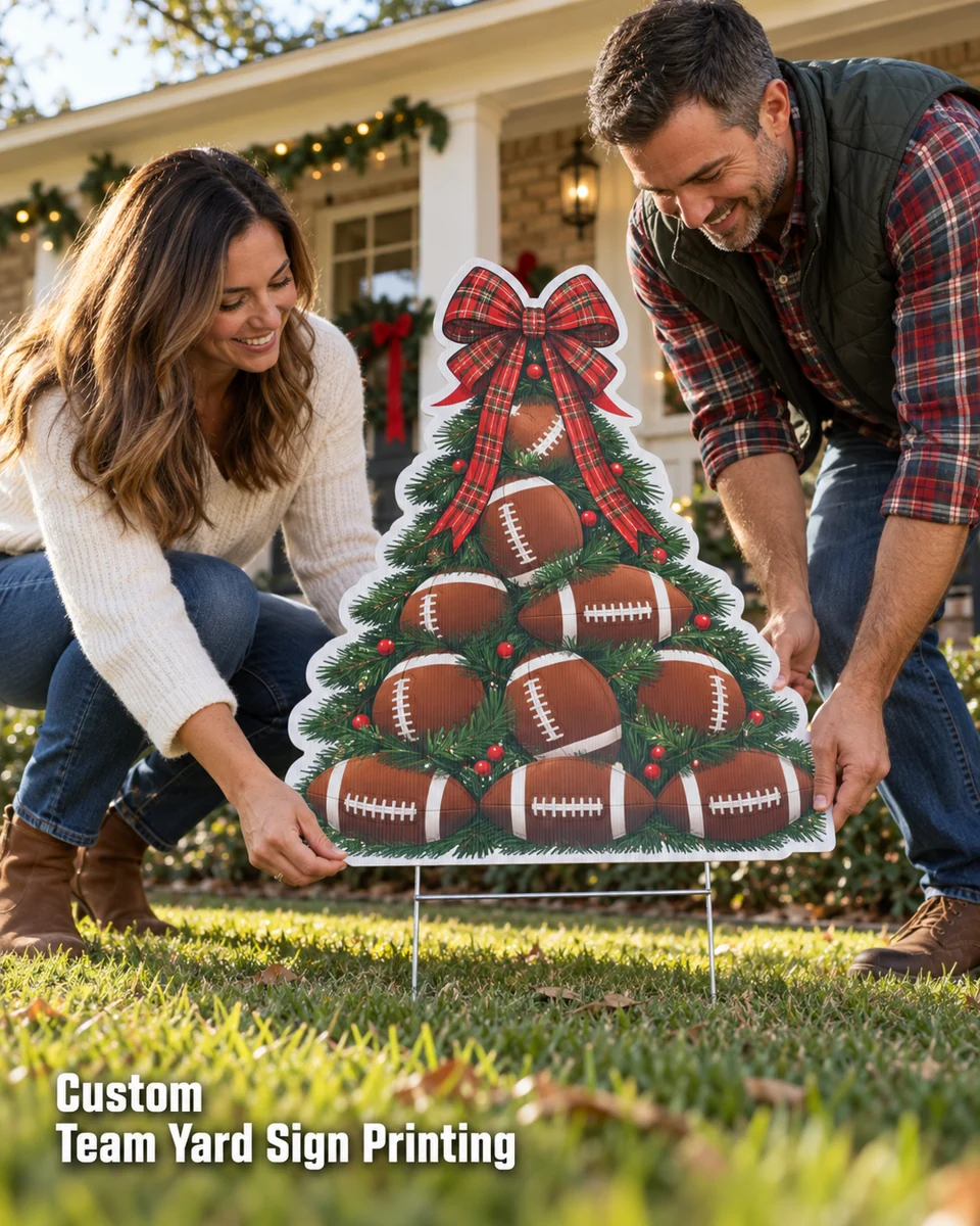 Team Yard Sign · Friday night inspiration
