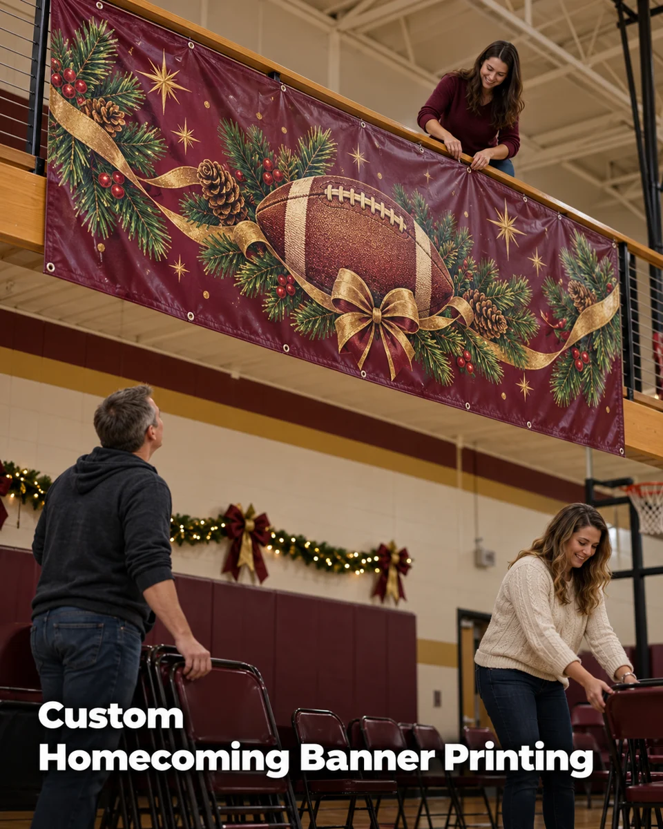 Homecoming Banner · School spirit