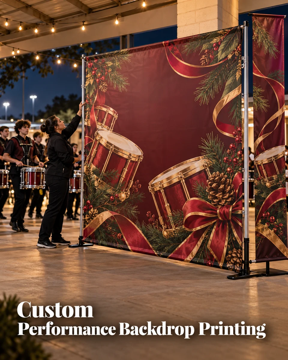 Performance Backdrop · Game day