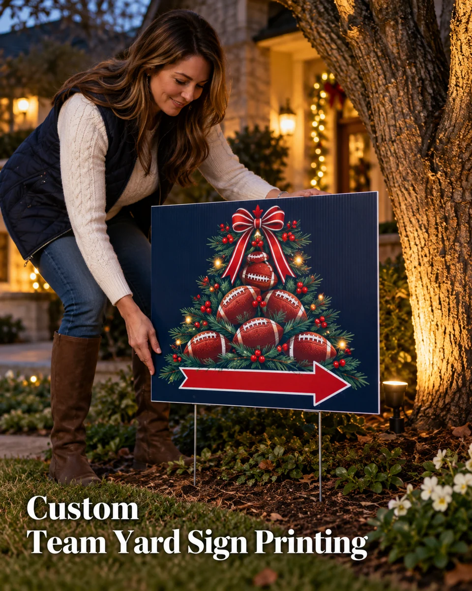 Team Yard Sign · Game day inspiration
